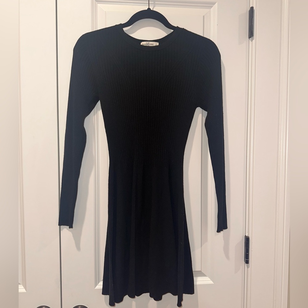 Abercrombie & Fitch Black Mini Dress